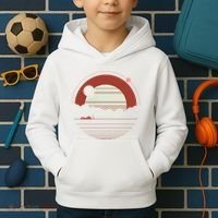 Solitude Red Sun Kids Hoodie thumb 2