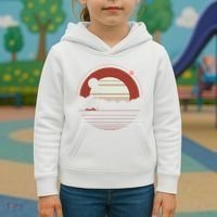 Solitude Red Sun Kids Hoodie thumb 3