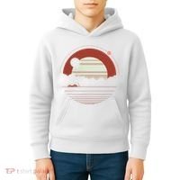Solitude Red Sun Kids Hoodie thumb 4