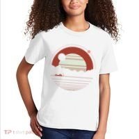 Solitude Red Sun Kids T-Shirt thumb 2