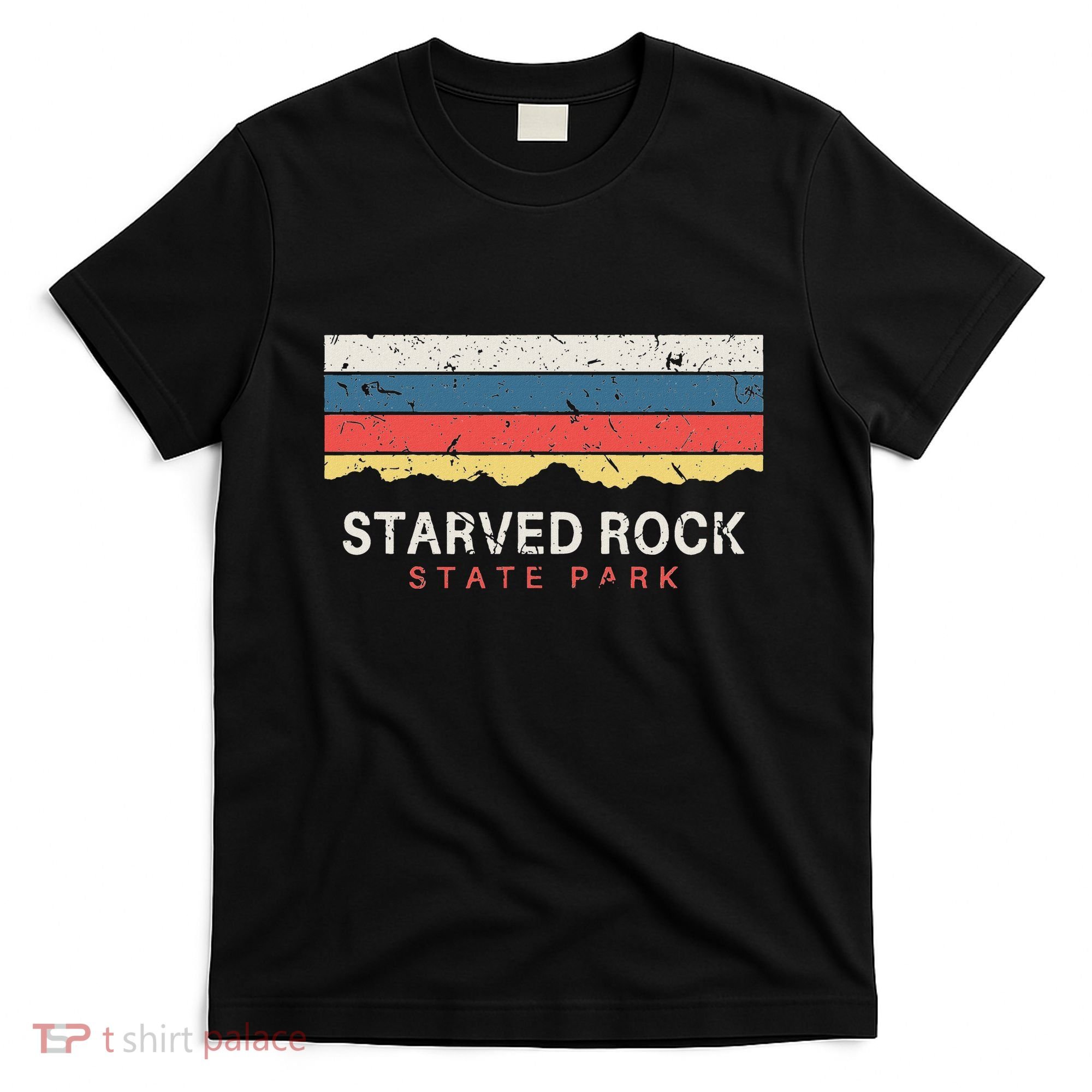 Starved Rock State Park Vintage Souvenirs Illinois T-Shirt