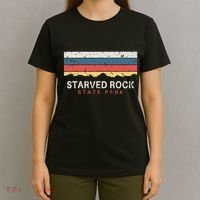 Starved Rock State Park Vintage Souvenirs Illinois T-Shirt thumb 4