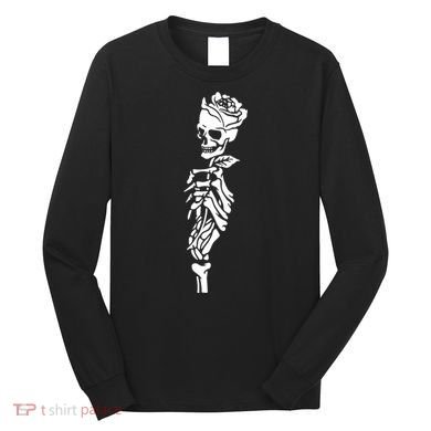 Skull Rose Long Sleeve Shirt