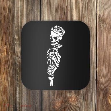 Skull Rose Coaster