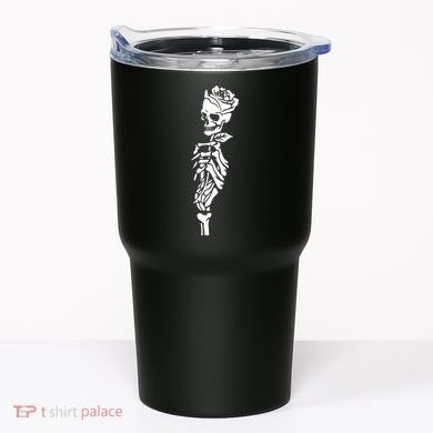 Skull Rose Tumbler