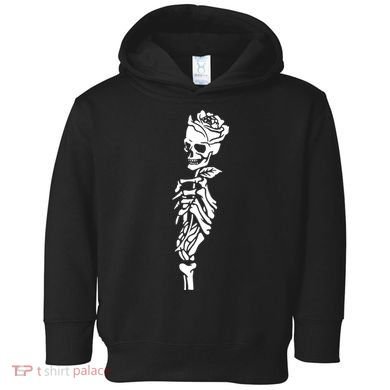 Skull Rose Toddler Hoodie