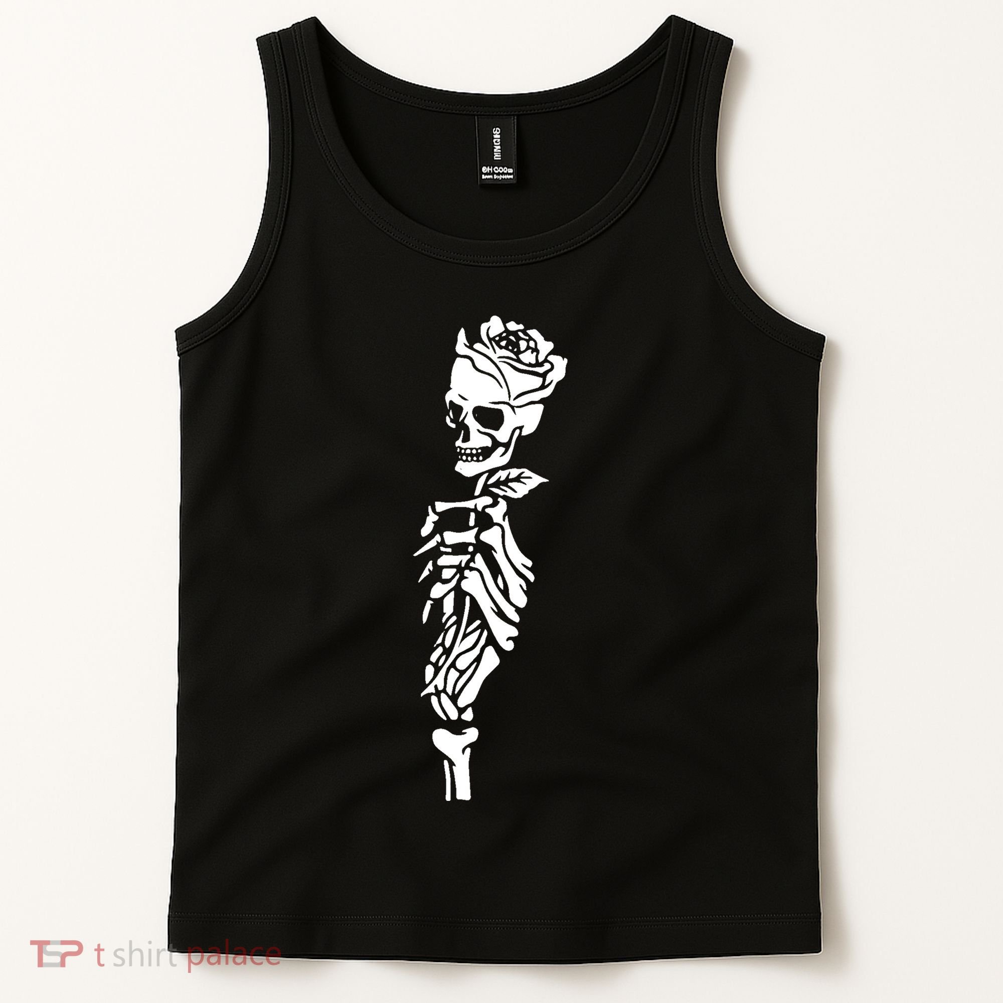 Skull Rose Tank Top