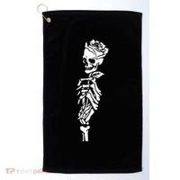 Skull Rose Golf Towel thumb 0