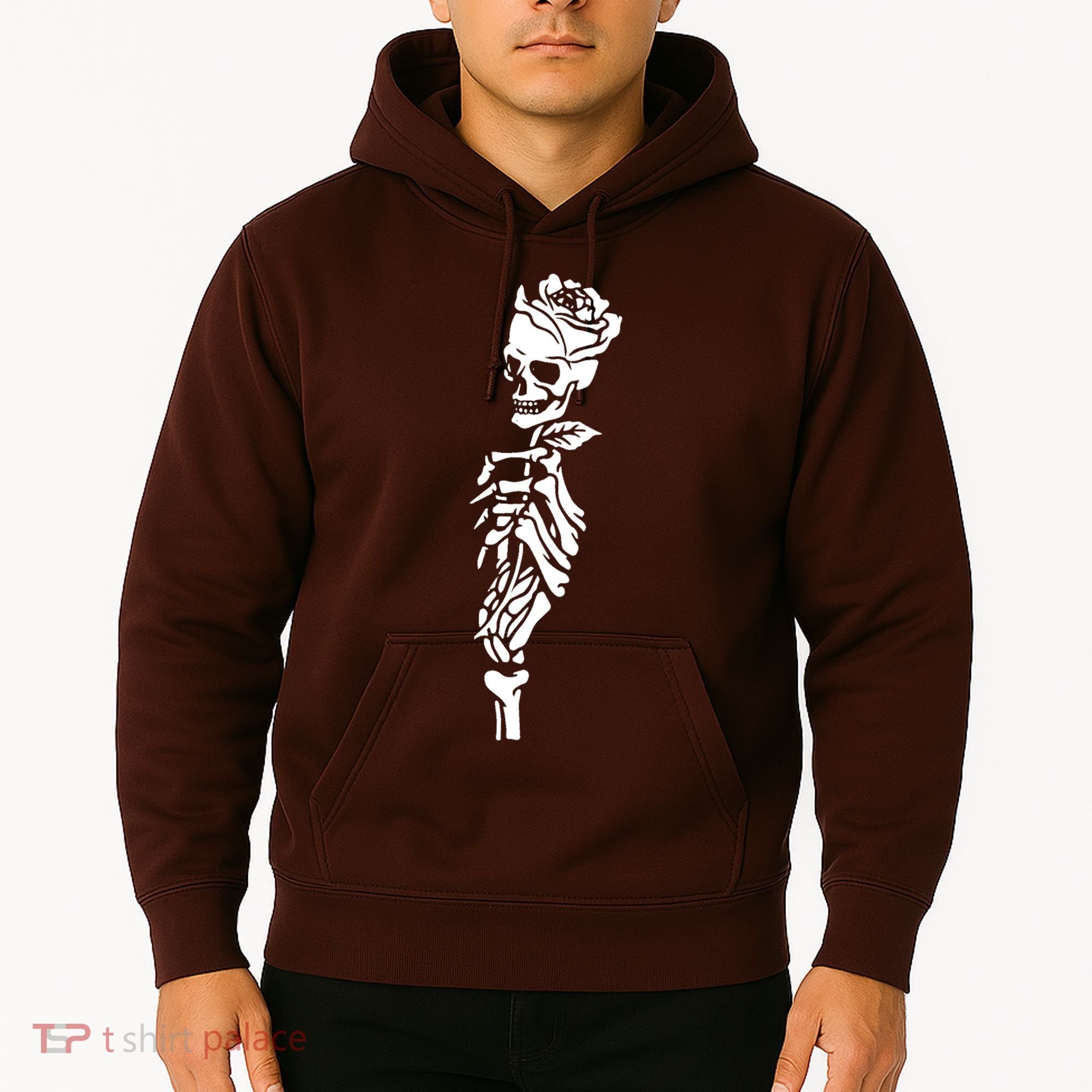 Skull Rose Hoodie