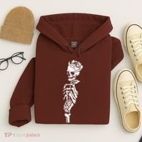Skull Rose Hoodie thumb 4