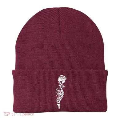 Skull Rose Beanie
