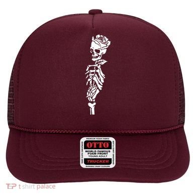Skull Rose Hat