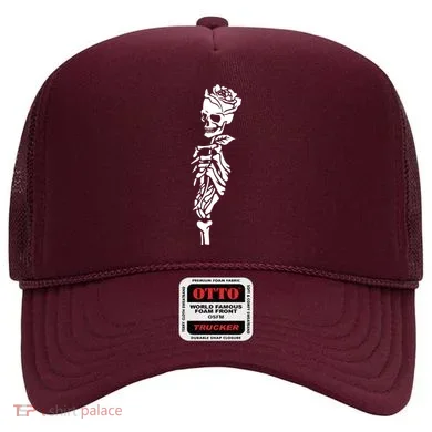 Skull Rose Hat