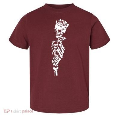 Skull Rose Toddler T-Shirt