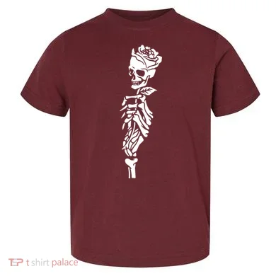 Skull Rose Toddler T-Shirt