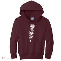 Skull Rose Kids Hoodie thumb 0