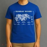 Sunday River Ski Trail Snowboard Skiing Maine Skier Gift T-Shirt thumb 3