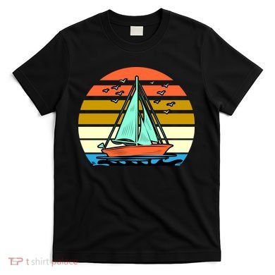 Sailing Retro Sail Boat T-Shirt
