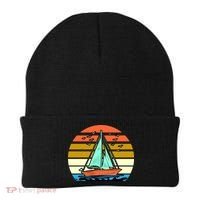 Sailing Retro Sail Boat Beanie thumb 0