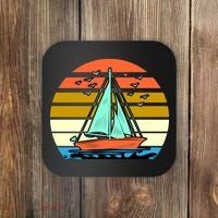 Sailing Retro Sail Boat Coaster thumb 0