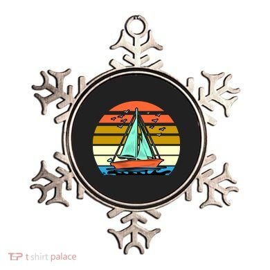 Sailing Retro Sail Boat Ornament