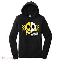 Spooky Retro Smile Skeleton Halloween Women's Hoodie thumb 0
