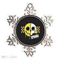 Spooky Retro Smile Skeleton Halloween Ornament thumb 0