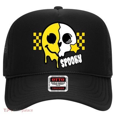 Spooky Retro Smile Skeleton Halloween Hat
