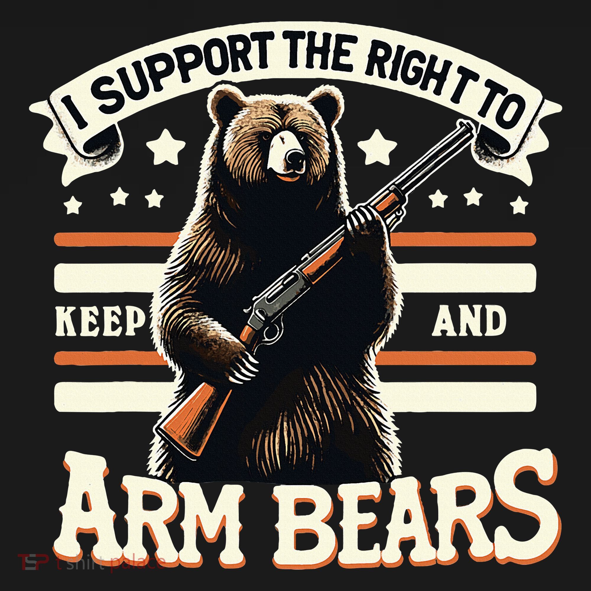 Support Right To Keep And Arm Bears Humorous Wildlife Rights Polo