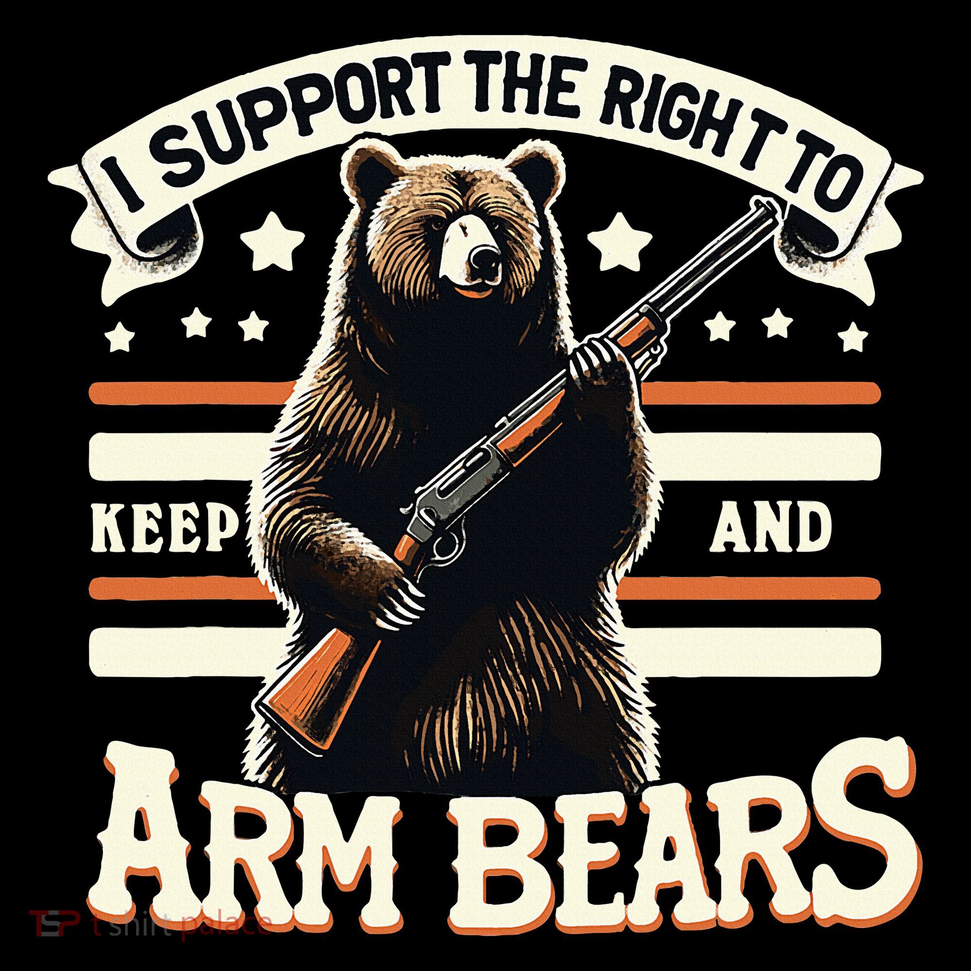 Support Right To Keep And Arm Bears Humorous Wildlife Rights Mousepad