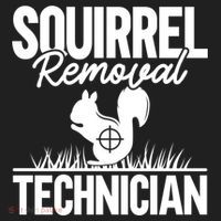 Squirrel Removal Technician Funny Squirrel Hunting Gift Hat thumb 2