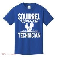 Squirrel Removal Technician Funny Squirrel Hunting Gift Kids T-Shirt thumb 0