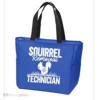 Squirrel Removal Technician Funny Squirrel Hunting Gift Tote Bag thumb 3