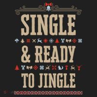 Single & Ready To Jingle Chrismas Beanie thumb 2