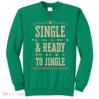 Single & Ready To Jingle Chrismas Sweatshirt thumb 0