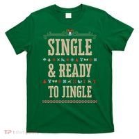 Single & Ready To Jingle Chrismas T-Shirt thumb 0