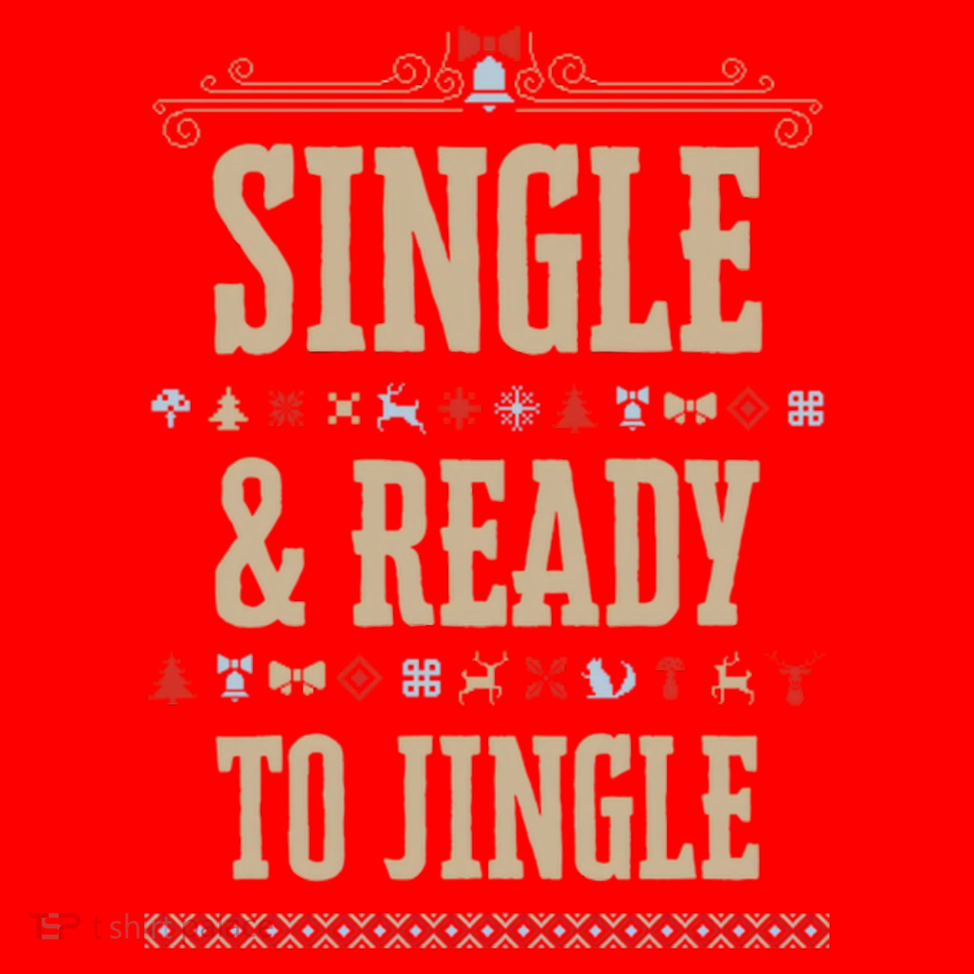 Single & Ready To Jingle Chrismas Santa Hat