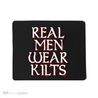Scottish Red Tartan Plaid Real Wear Kilts Mousepad thumb 0