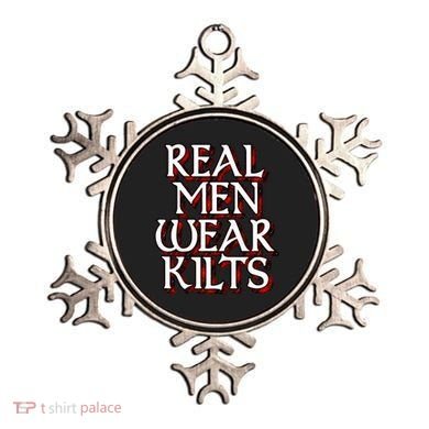 Scottish Red Tartan Plaid Real Wear Kilts Ornament