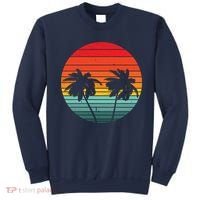 Summer Retro Tropical Sunset Sweatshirt thumb 0