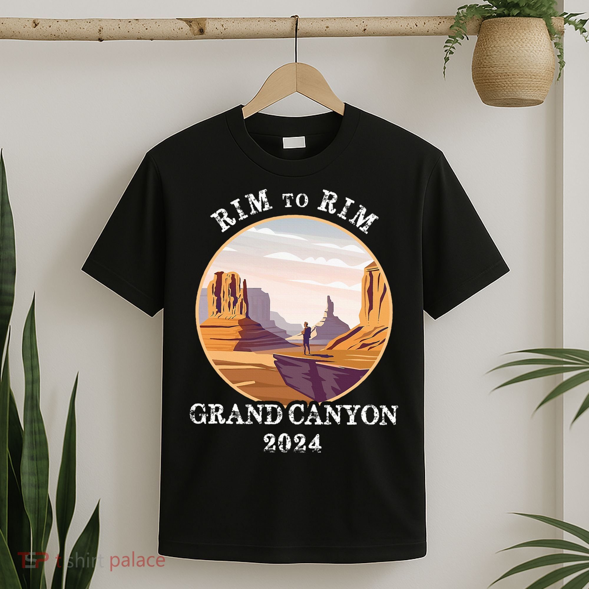 South Rim To North Rim Grand Canyon National Park Hiking T-Shirt
