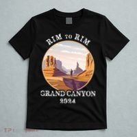 South Rim To North Rim Grand Canyon National Park Hiking T-Shirt thumb 5