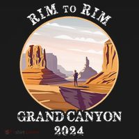 South Rim To North Rim Grand Canyon National Park Hiking T-Shirt thumb 7