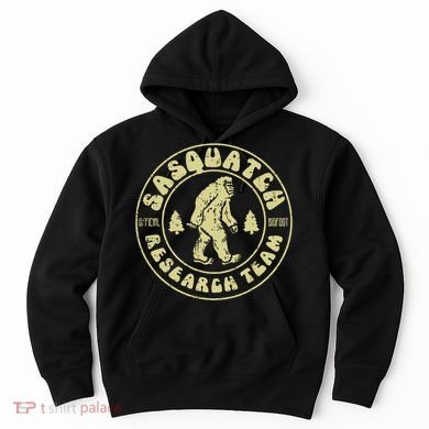 Sasquatch Research Team Funny Bigfoot Yeti Hoodie