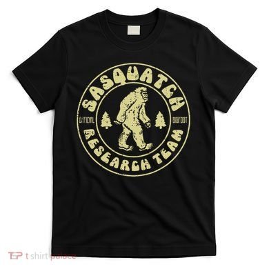Sasquatch Research Team Funny Bigfoot Yeti T-Shirt