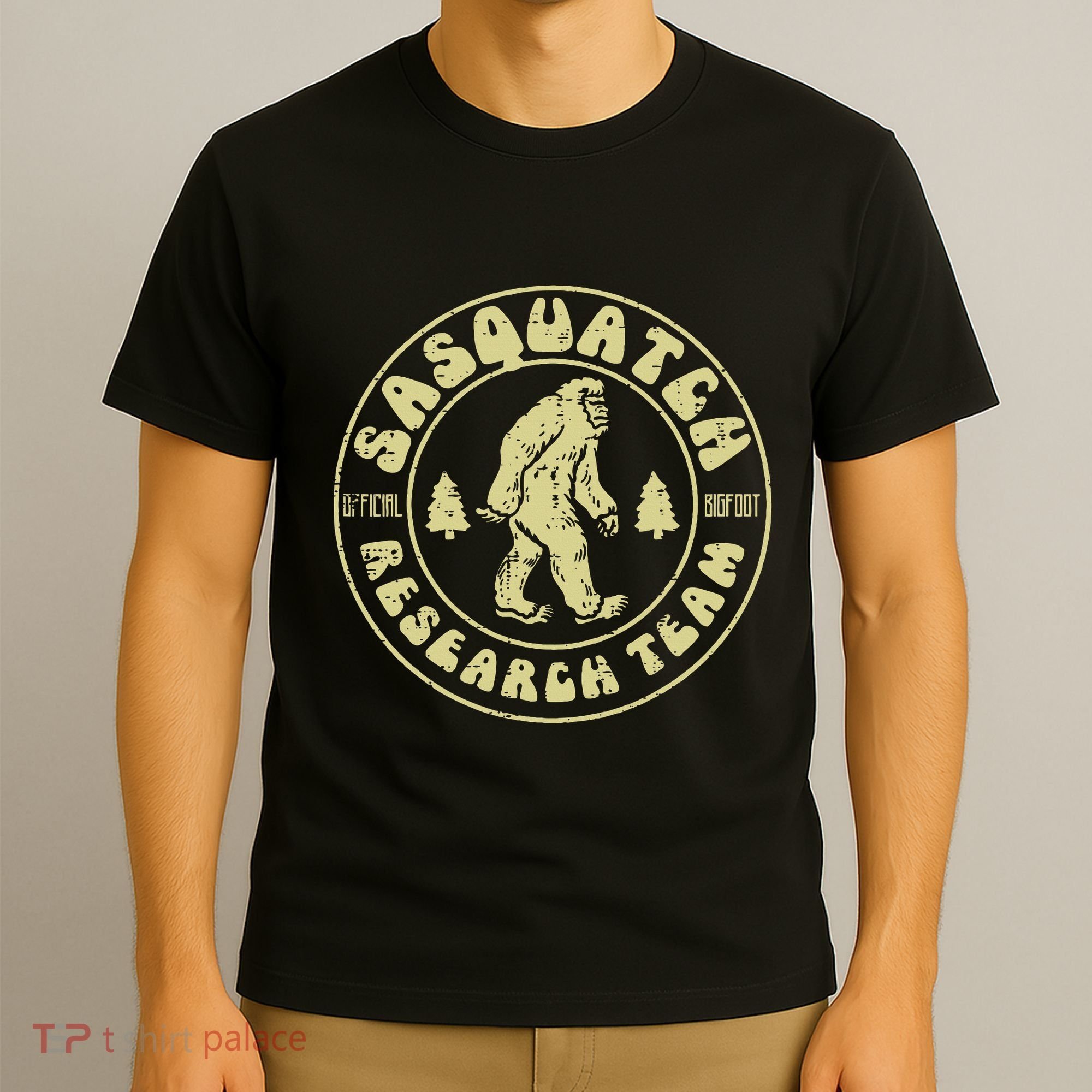 Sasquatch Research Team Funny Bigfoot Yeti T-Shirt