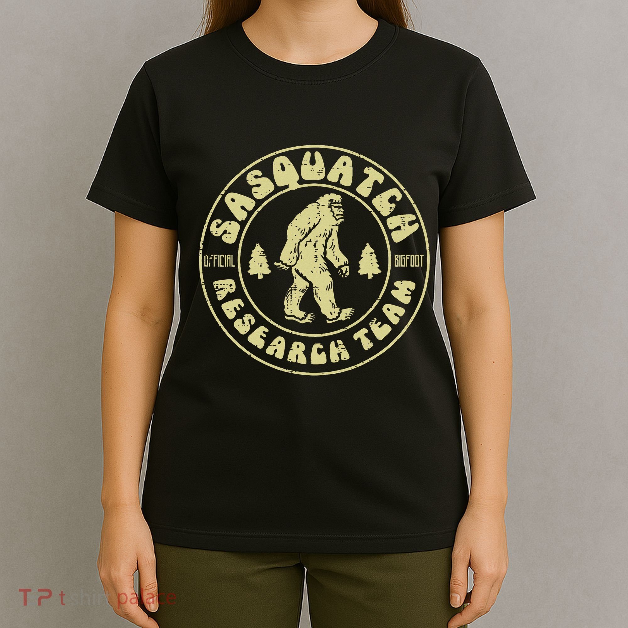 Sasquatch Research Team Funny Bigfoot Yeti T-Shirt