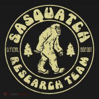 Sasquatch Research Team Funny Bigfoot Yeti Women's Hoodie thumb 2