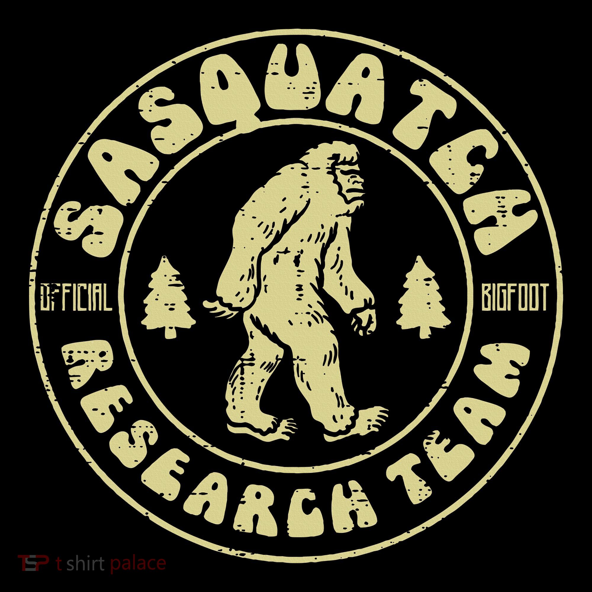 Sasquatch Research Team Funny Bigfoot Yeti Women's Hoodie