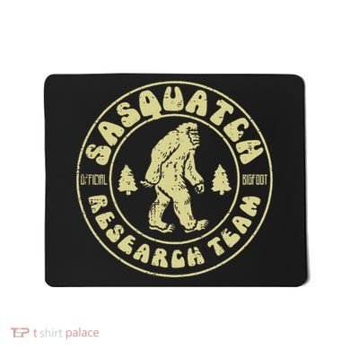 Sasquatch Research Team Funny Bigfoot Yeti Mousepad